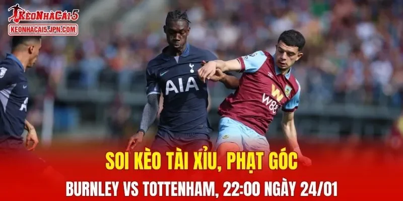Cuộc chạm trán giữa Burnley và Tottenham đang nhận được nhiều sự quan tâm