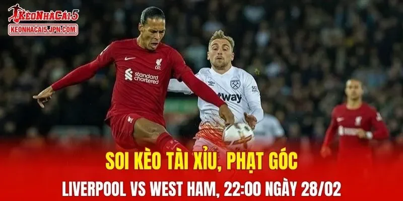 Trận đấu giữa Liverpool và West Ham đang hứa hẹn sẽ bùng nổ